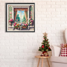 Load image into Gallery viewer, Diamond Painting - Full Square - spring balcony (40*40CM)
