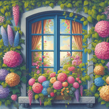 Load image into Gallery viewer, Diamond Painting - Full Square - spring balcony (40*40CM)
