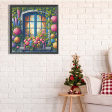 Load image into Gallery viewer, Diamond Painting - Full Square - spring balcony (40*40CM)
