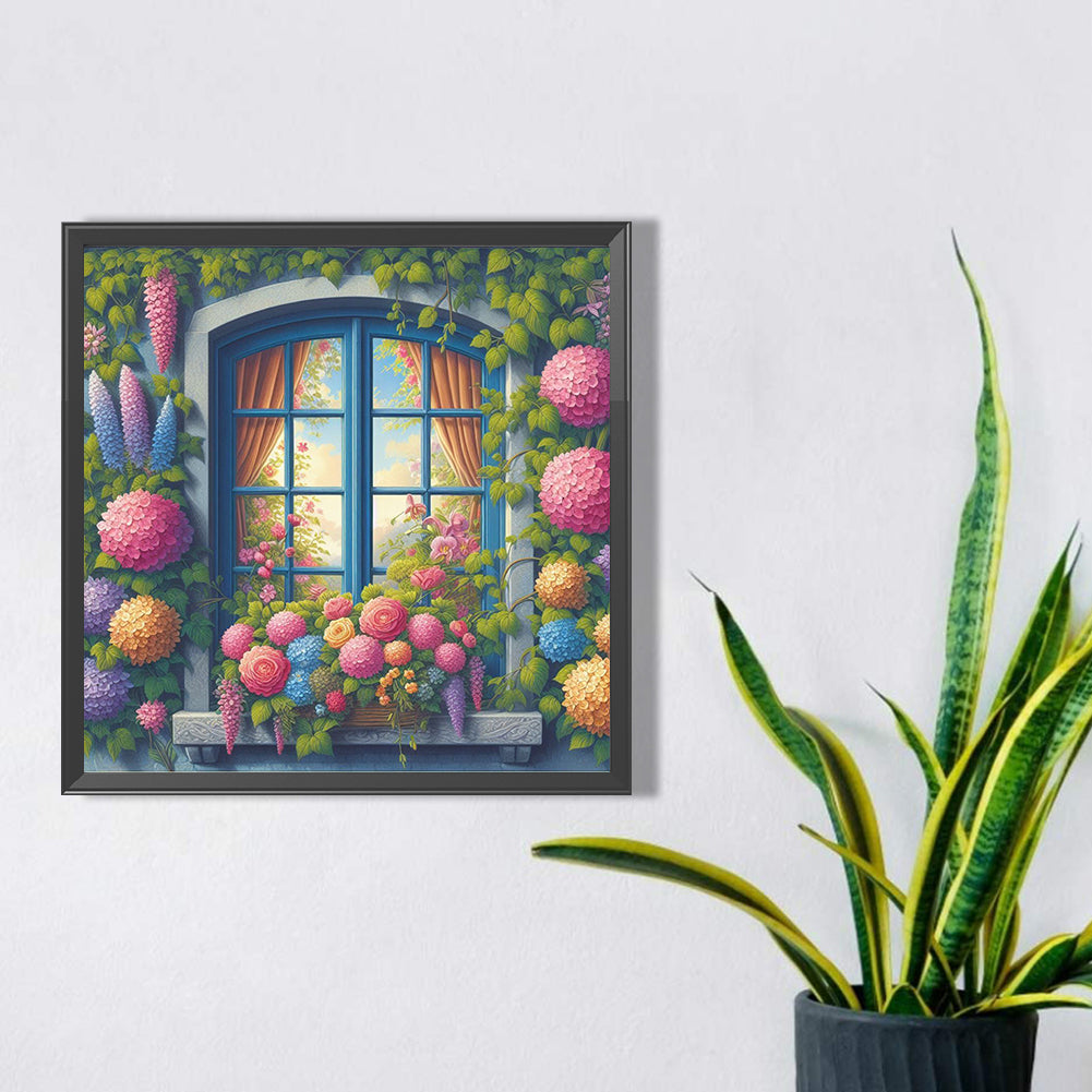 Diamond Painting - Full Square - spring balcony (40*40CM)