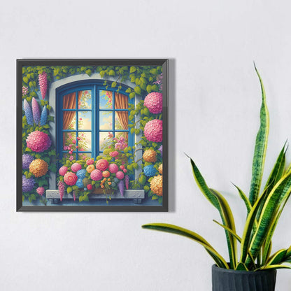 Diamond Painting - Full Square - spring balcony (40*40CM)