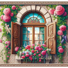 Load image into Gallery viewer, Diamond Painting - Full Square - spring balcony (40*40CM)
