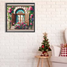 Load image into Gallery viewer, Diamond Painting - Full Square - spring balcony (40*40CM)

