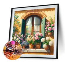 Load image into Gallery viewer, Diamond Painting - Full Square - spring balcony (40*40CM)
