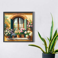 Load image into Gallery viewer, Diamond Painting - Full Square - spring balcony (40*40CM)
