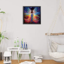 Load image into Gallery viewer, Diamond Painting - Partial Special Shaped - Color angel (30*30CM)
