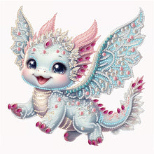 Load image into Gallery viewer, Diamond Painting - Partial Special Shaped - flying dragon (30*30CM)

