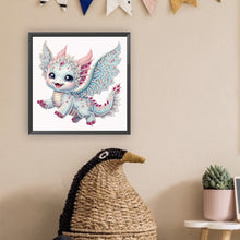 Load image into Gallery viewer, Diamond Painting - Partial Special Shaped - flying dragon (30*30CM)
