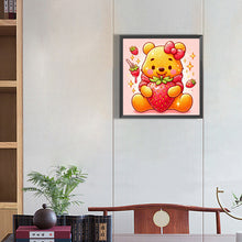 Load image into Gallery viewer, AB Diamond Painting - Full Round - Strawberry Winnie the Pooh (30*30CM)
