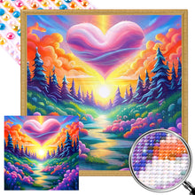 Load image into Gallery viewer, AB Diamond Painting - Full Round - Colorful scenery (40*40CM)
