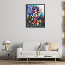 Load image into Gallery viewer, AB Diamond Painting - Full Round - magic mermaid girl (40*50CM)
