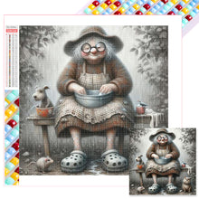 Load image into Gallery viewer, Diamond Painting - Full Square - Pet companionship (30*30CM)
