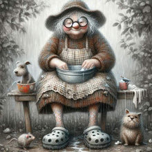 Load image into Gallery viewer, Diamond Painting - Full Square - Pet companionship (30*30CM)

