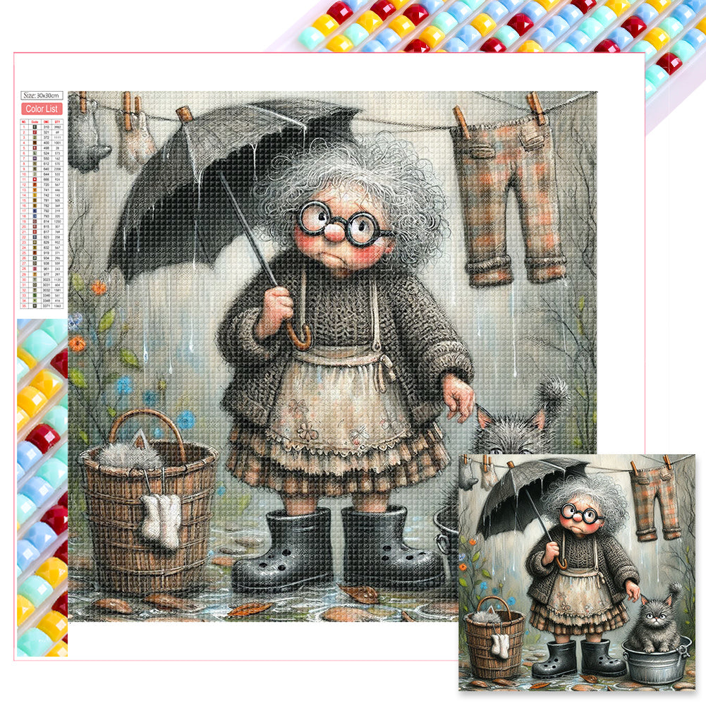 Diamond Painting - Full Square - Pet companionship (30*30CM)