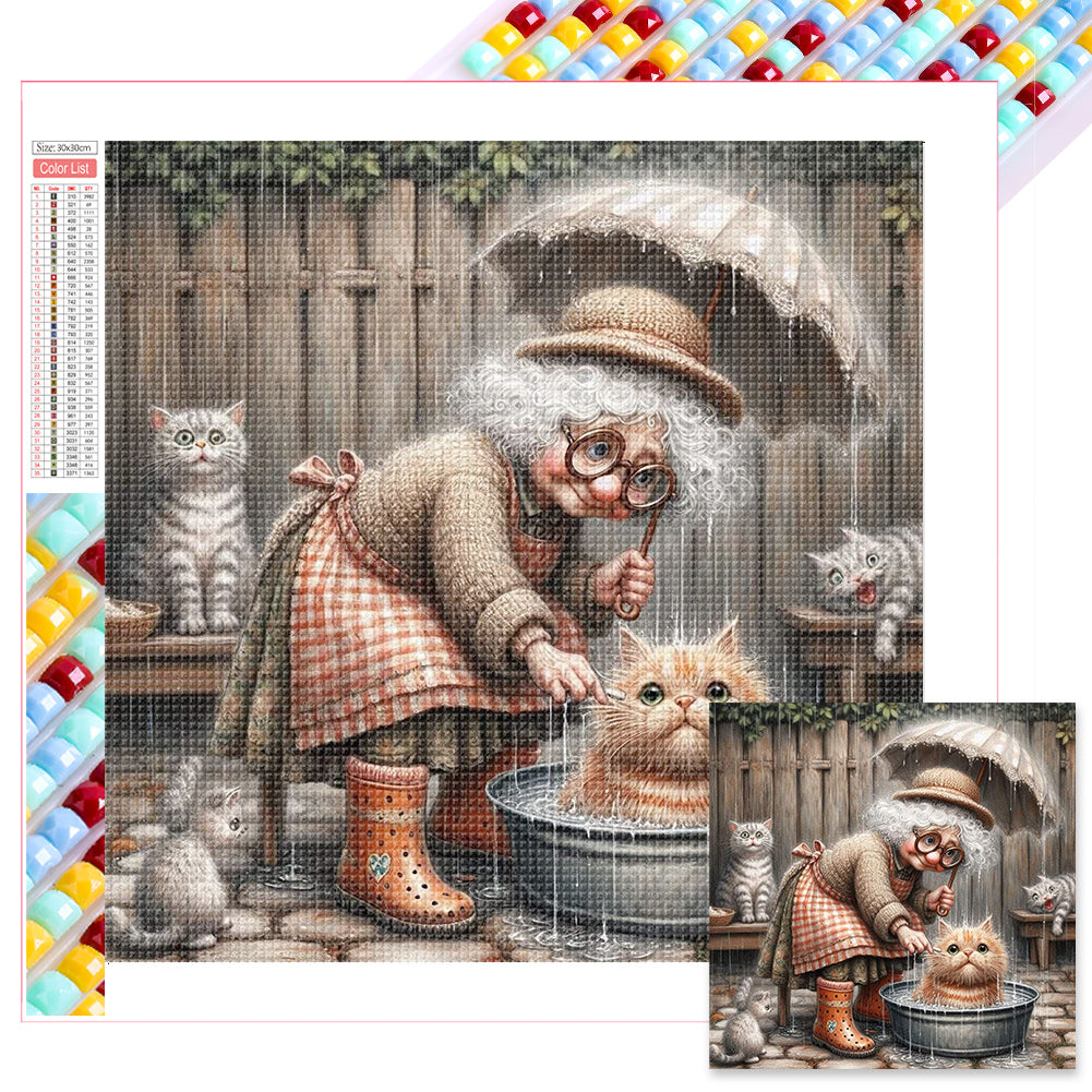Diamond Painting - Full Square - Pet companionship (30*30CM)