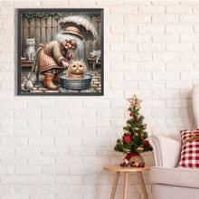 Load image into Gallery viewer, Diamond Painting - Full Square - Pet companionship (30*30CM)
