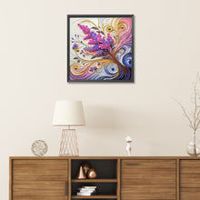 Load image into Gallery viewer, Diamond Painting - Partial Special Shaped - blooming flowers (30*30CM)

