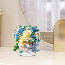 Load image into Gallery viewer, Acrylic Cream Cake Desktop Diamond Art Kits Diamond Painting Desktop Decorations
