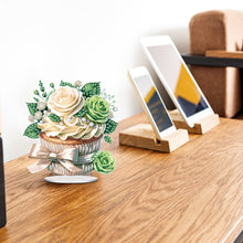 Load image into Gallery viewer, Acrylic Cream Cake Desktop Diamond Art Kits Diamond Painting Desktop Decorations
