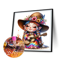 Load image into Gallery viewer, Diamond Painting - Full Round - guitar girl (30*30CM)
