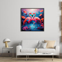Load image into Gallery viewer, Diamond Painting - Full Round - flamingo (40*40CM)
