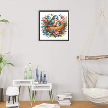 Load image into Gallery viewer, Diamond Painting - Partial Special Shaped - Mother bird and baby bird (40*40CM)
