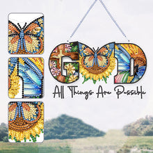 Load image into Gallery viewer, Acrylic Diamond Painting Hanging Pendant Sunflower Diamond Painting Home Decor
