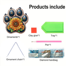 Load image into Gallery viewer, Acrylic Diamond Painting Hanging Pendant Sunflower Diamond Painting Home Decor
