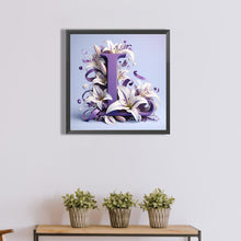 Load image into Gallery viewer, Diamond Painting - Full Round - Letter L (40*40CM)
