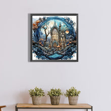 Load image into Gallery viewer, Diamond Painting - Full Round - night castle (40*40CM)
