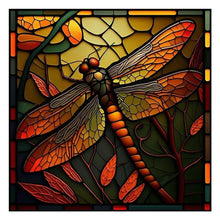 Load image into Gallery viewer, Diamond Painting - Full Round - dragonfly (30*30CM)
