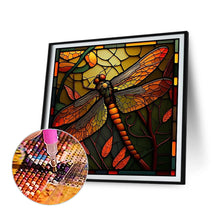 Load image into Gallery viewer, Diamond Painting - Full Round - dragonfly (30*30CM)
