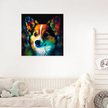 Load image into Gallery viewer, Diamond Painting - Full Round - Colorful puppy (30*30CM)
