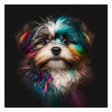 Load image into Gallery viewer, Diamond Painting - Full Round - Colorful puppy (30*30CM)
