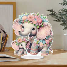 Load image into Gallery viewer, Acrylic Special Shaped Needle Elephant 5D DIY Diamond Art Tabletop Decorations
