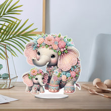 Load image into Gallery viewer, Acrylic Special Shaped Needle Elephant 5D DIY Diamond Art Tabletop Decorations
