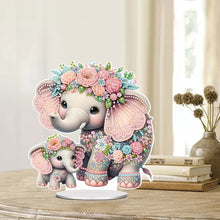 Load image into Gallery viewer, Acrylic Special Shaped Needle Elephant 5D DIY Diamond Art Tabletop Decorations
