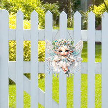 Load image into Gallery viewer, Spring Fairy Diamond Painting Hanging Pendant Home Decor (Grapefruit Flower)
