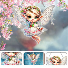 Load image into Gallery viewer, Spring Fairy Diamond Painting Hanging Pendant Home Windows Decor (Tulip)
