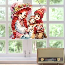 Load image into Gallery viewer, Mothers Day Gift Diamond Painting Hanging Pendant Home Windows Decor (Accompany)
