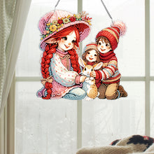 Load image into Gallery viewer, Mothers Day Gift Diamond Painting Hanging Pendant Home Windows Decor (Accompany)

