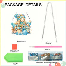 Load image into Gallery viewer, Mothers Day Gift Diamond Painting Hanging Pendant Home Windows Decor (Bouquet)
