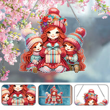 Load image into Gallery viewer, Mothers Day Gift Diamond Painting Hanging Pendant Home Windows Decor (Gift Box)
