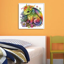 Load image into Gallery viewer, Diamond Painting - Full Round - Colorful dinosaur (30*30CM)
