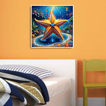 Load image into Gallery viewer, Diamond Painting - Full Round - ocean starfish (30*30CM)
