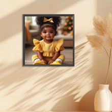 Load image into Gallery viewer, Diamond Painting - Full Round - black fat girl (30*30CM)
