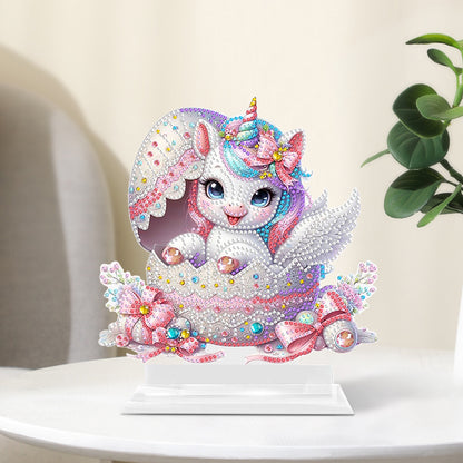 Acrylic Animal Table Top Diamond Painting Ornament Kits Bedroom Table Decoration