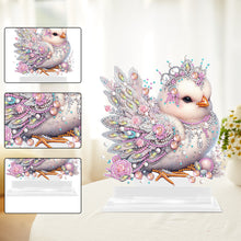 Load image into Gallery viewer, Acrylic Animal Table Top Diamond Painting Ornament Kits Bedroom Table Decoration
