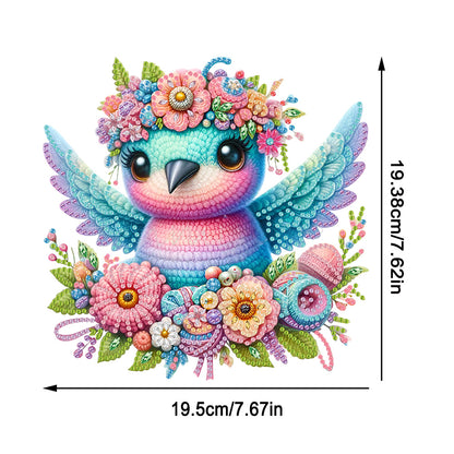 Cute Bird Special Shaped Diamond Painting Desktop Ornaments Kit Home Table Decor