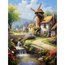 Load image into Gallery viewer, Diamond Painting - Full Round - country house (30*40CM)
